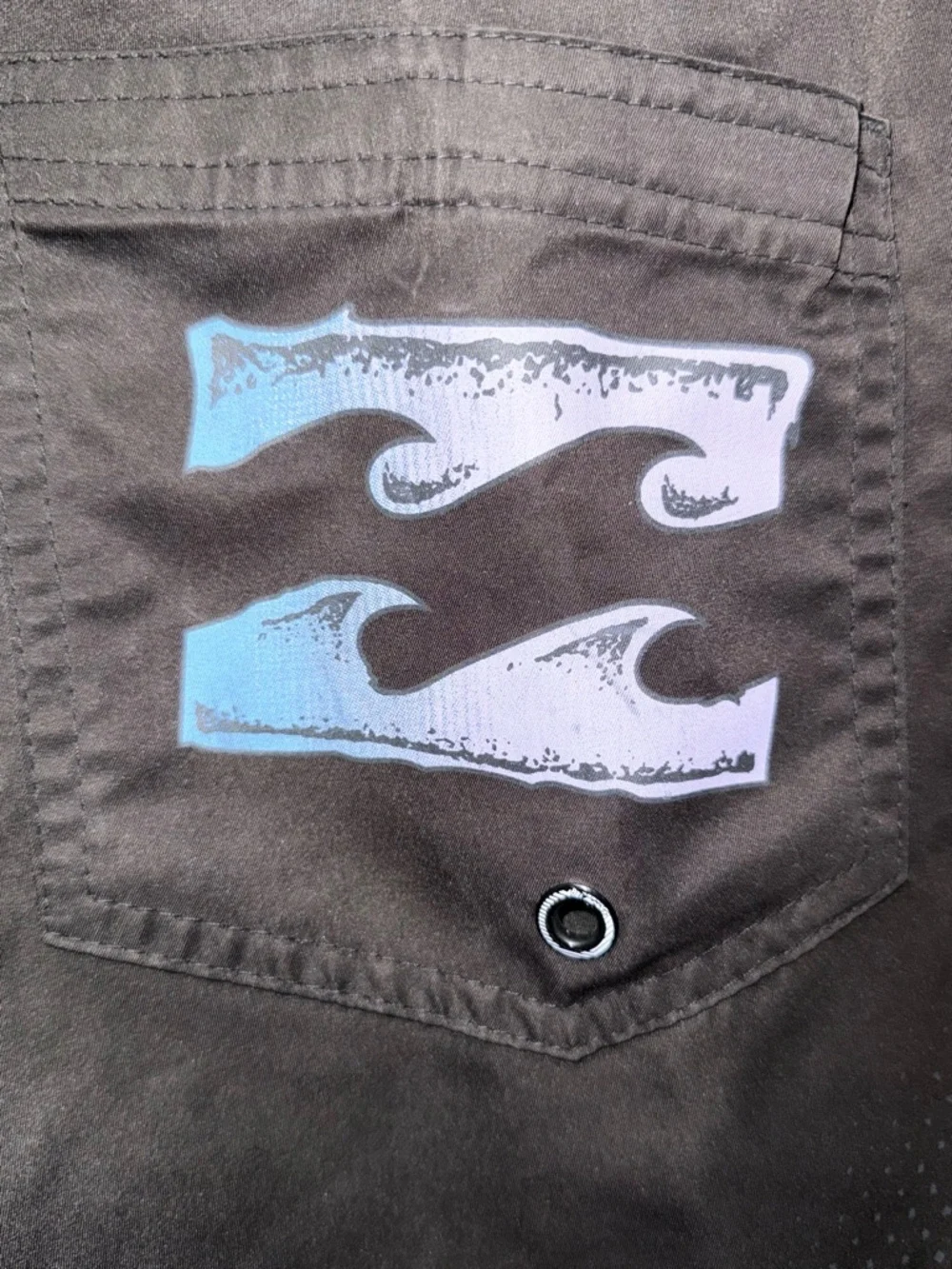 🍄Billabong Y2K Black Blue Board Shorts